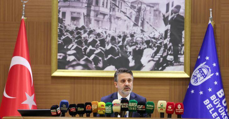 Bursa Büyükşehir Belediyesi Meclisi’nin Mayıs ayı ikinci olağan toplantısına Bursa