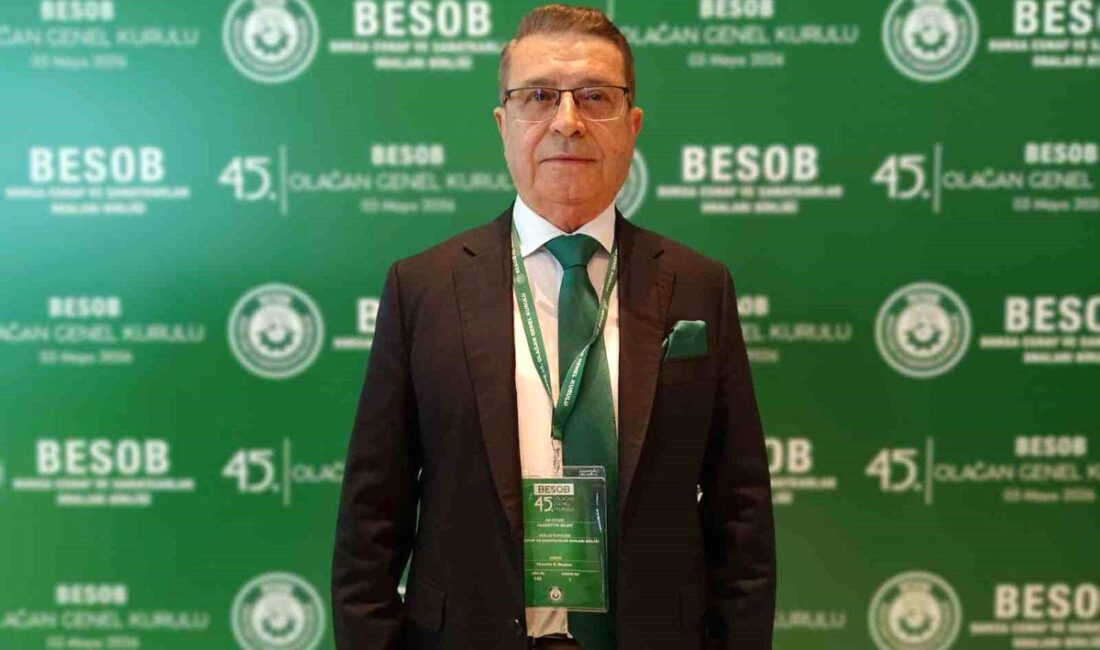 Bursa BESOB'da yeniden Başkan Fahrettin Bilgit göreve başladı. Kurumun yeni