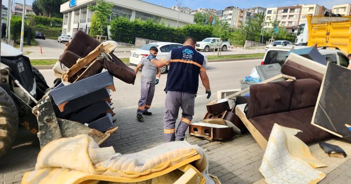 Bursa Nilüfer Belediyesi'nin bayram temizliği etkinlikleri hakkında ayrıntılı bilgiler ve