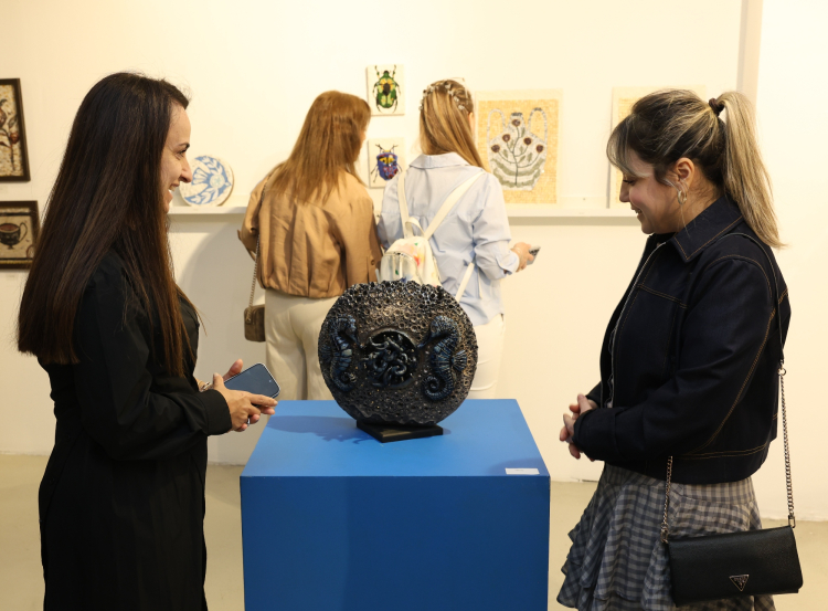 Bursa Nilüfer Sanat Atölyeleri Sergisi Açıldı