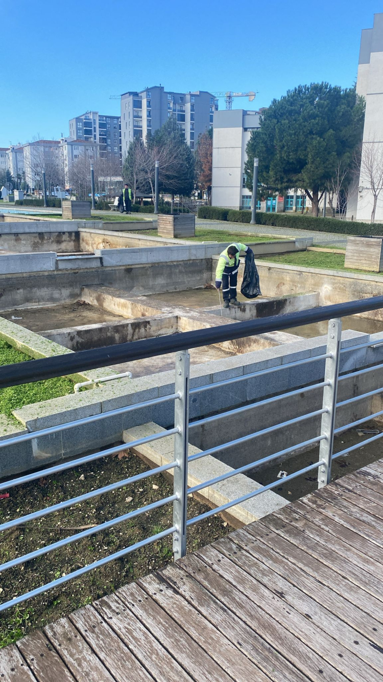 Bursa Nilüfer'de Atıl Havuzlar Dönüşüyor