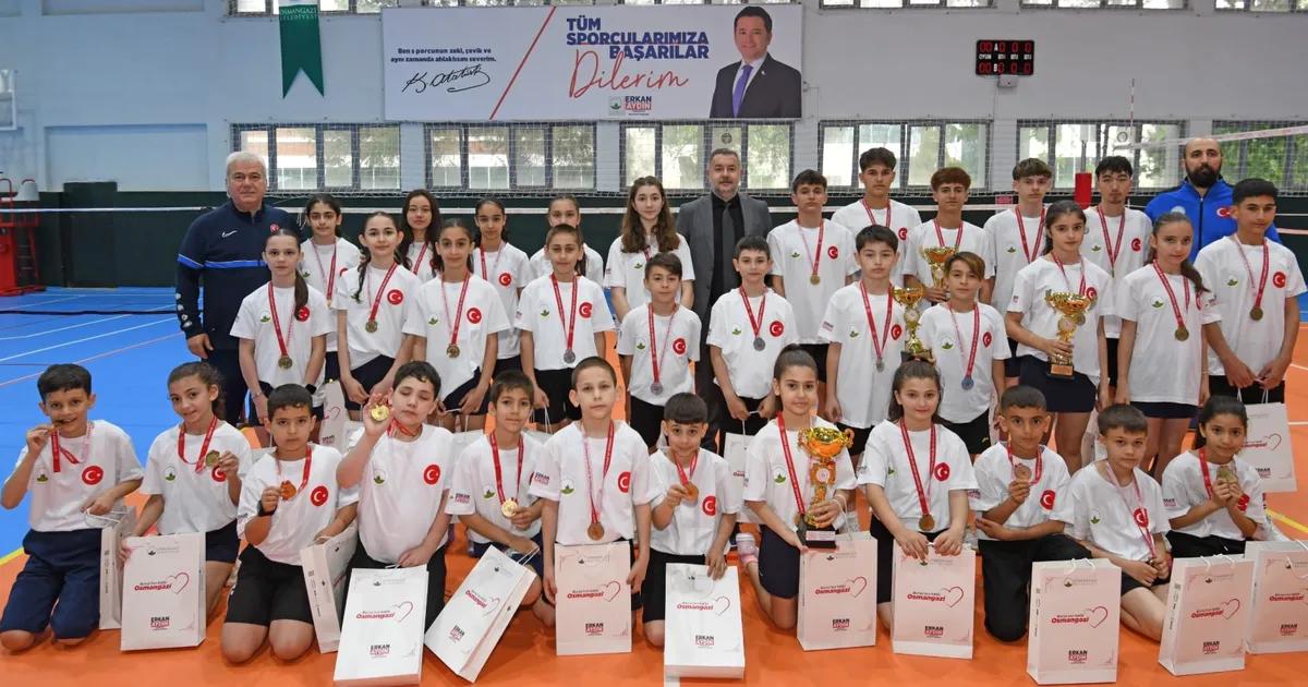 Bursa Osmangazi Belediyespor'un büyük spor başarılarıyla gururlandırdığı ve spor camiasında