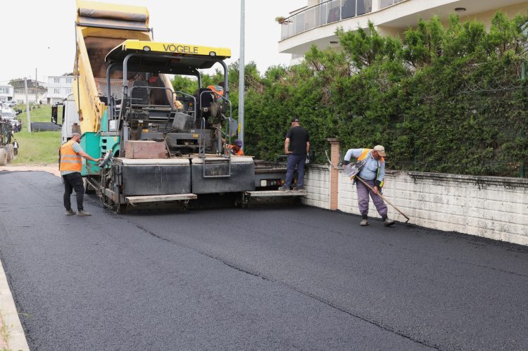 Bursa Osmangazi’de Yeni Asfalt Çalışması