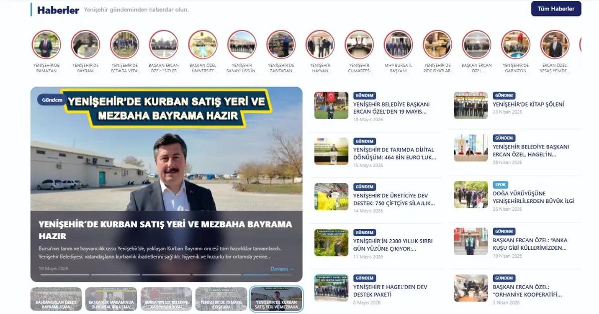 Bursa Yenişehir web sitesi erişilebilirliği güncellemeleri ile kullanıcı deneyimini artırmayı