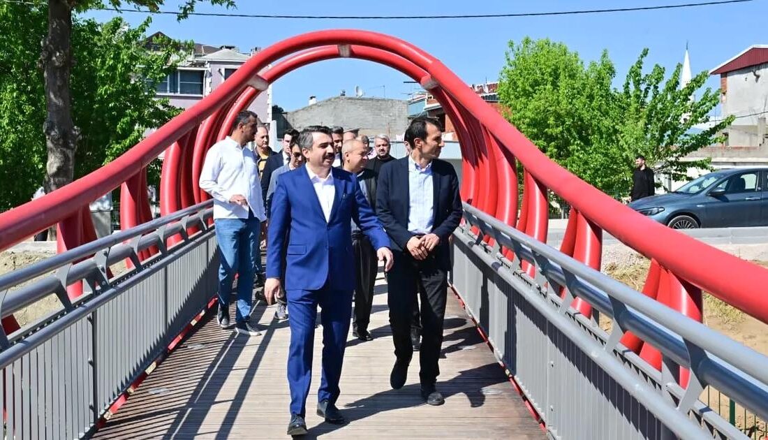 Bursa Yıldırım'da Deliçay ISlahı ve Çevre Düzenlemesi projesiyle çevre sağlığı