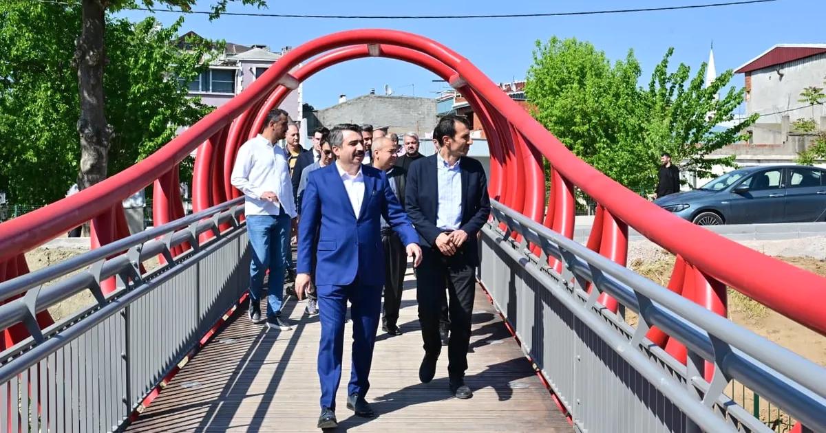 Bursa Yıldırım'da Deliçay ISlahı ve Çevre Düzenlemesi projesiyle çevre sağlığı