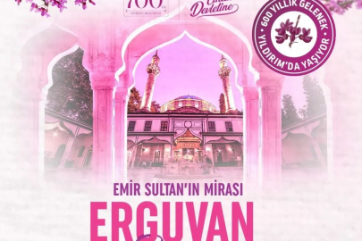 Bursa Yıldırım'da Erguvan Bayramı Kutlamaları