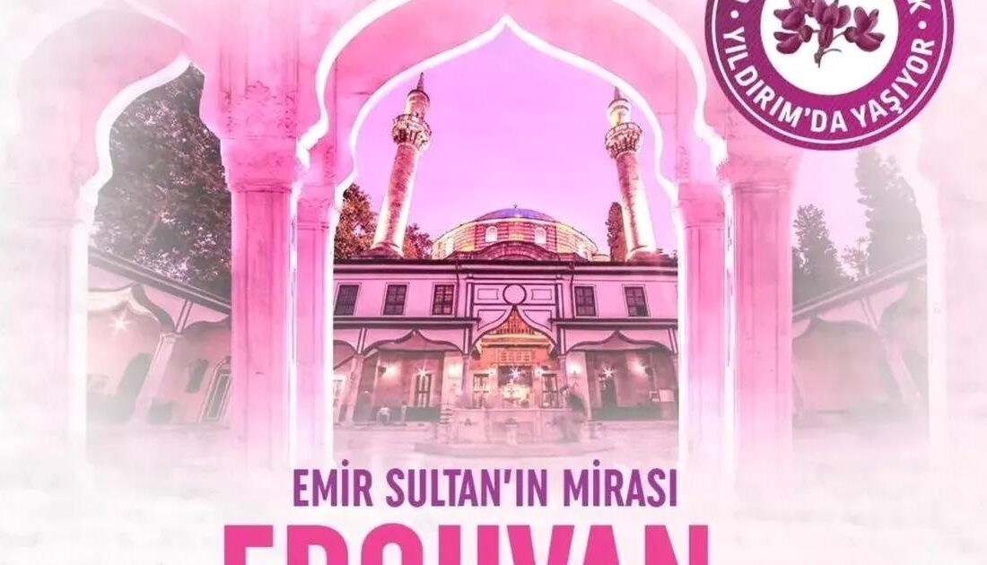 Bursa Yıldırım'da Erguvan Bayramı Kutlamaları, geleneksel etkinlikler ve kültürel şölenlerle