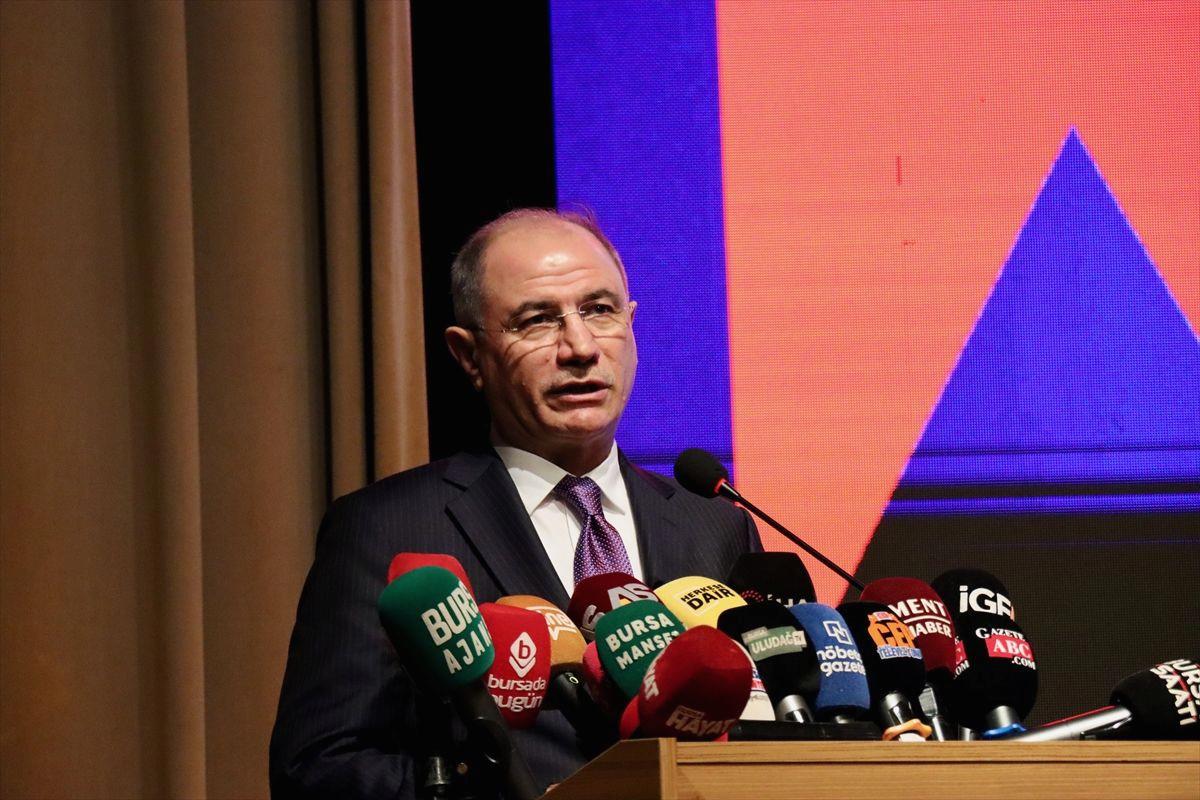 Bursa'da gerçekleşen AK Parti Geniş Katılımlı Bayramlaşma etkinliği, birlik ve