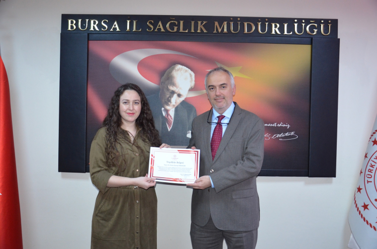 Bursa'da En Fazla Sağlık Yönlendiren Hekimler Teşvik Edildi
