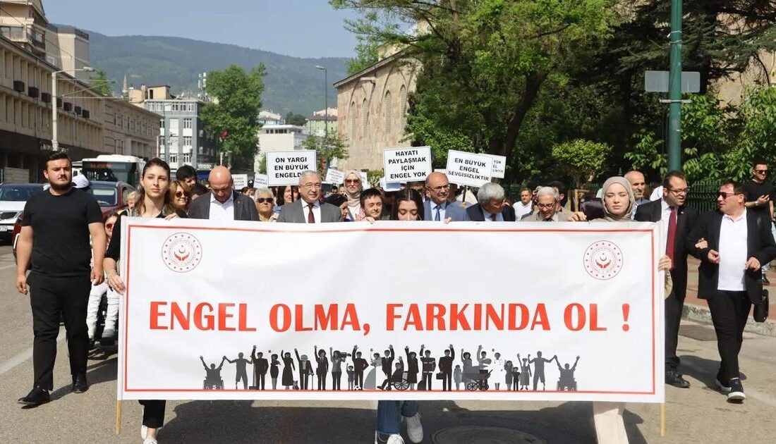 Bursa'da Engelsiz Yaşam Haftası etkinlikleriyle farkındalık ve destek artırılır, engellilere