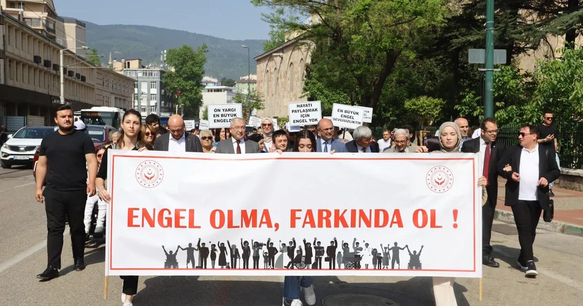 Bursa'da Engelsiz Yaşam Haftası etkinlikleriyle farkındalık ve destek artırılır, engellilere