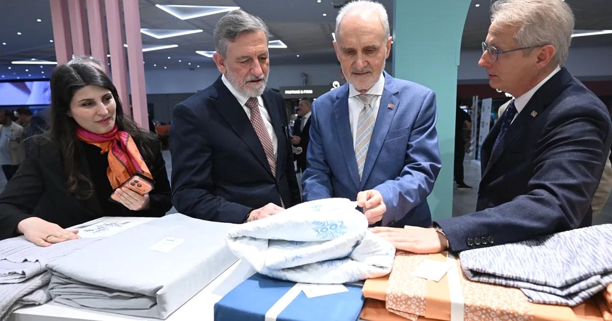 Bursa’da ev tekstili fuarında son trendler ve yenilikler, sektör profesyonelleri