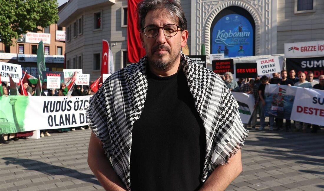 Bursa'da gerçekleştirilen Filistin destekli gösteri hakkında detaylar, etkinliğin amacı ve