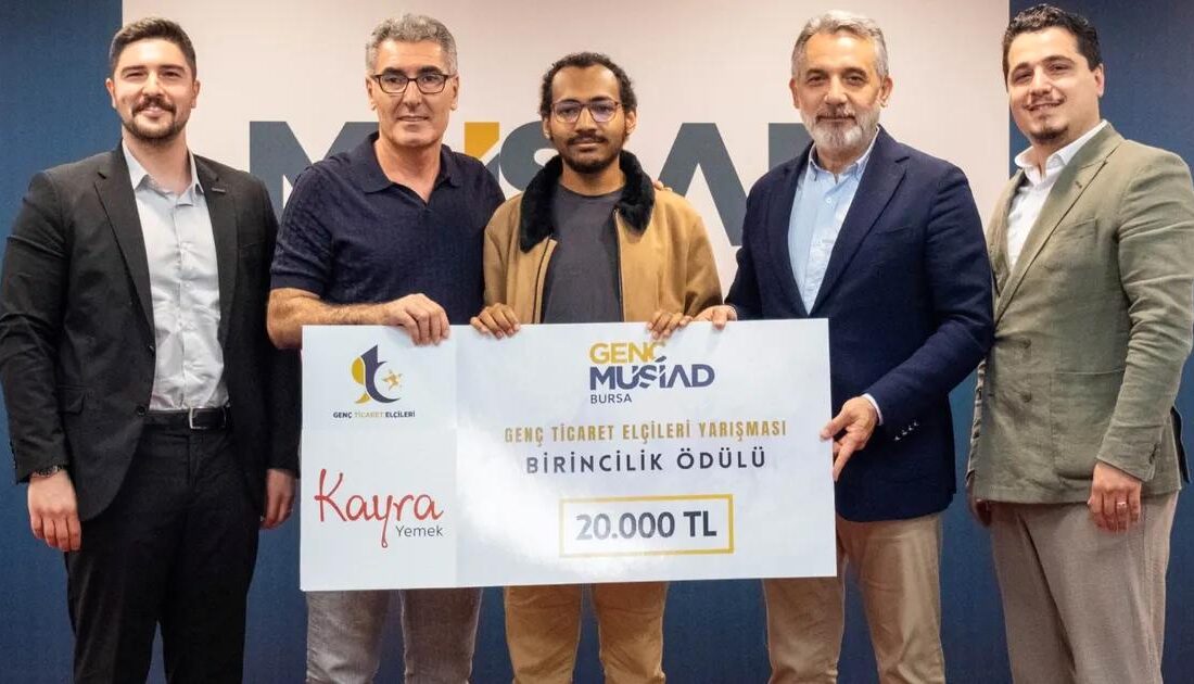 Bursa’da Genç Ticaret Elçileri Projesi finali, genç girişimcilerin başarılarını ve