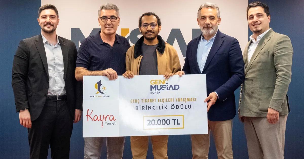 Bursa’da Genç Ticaret Elçileri Projesi finali, genç girişimcilerin başarılarını ve