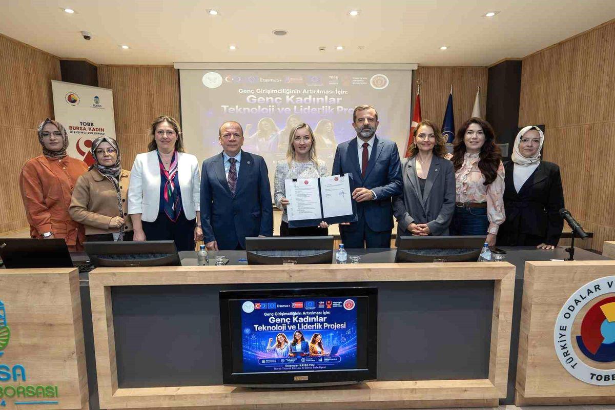 Bursa'da girişimcilik projesi tanıtıldı. Bölgedeki yenilikçi girişimleri destekleyen bu proje,
