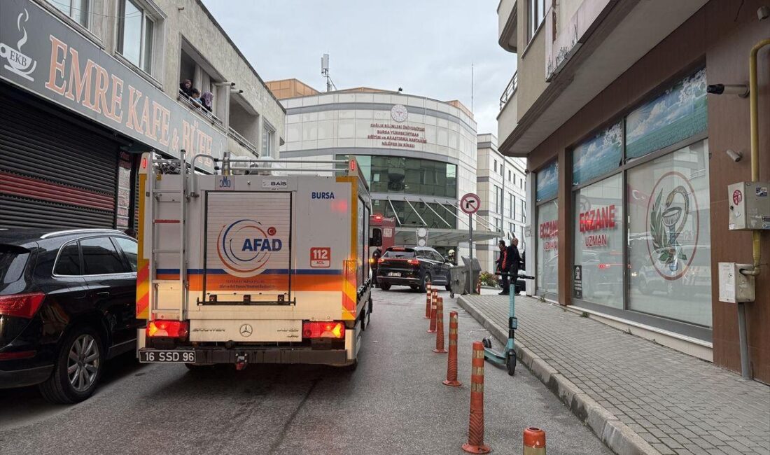 Bursa'da meydana gelen hastane yangını vatandaşları korkuttu, olayla ilgili detaylar