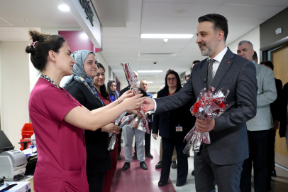 Bursa’da Hemşirelere Moral Ziyareti