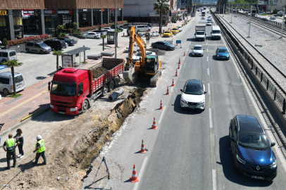 Bursa'da İçme ve Yağmur Suyu Hattı Çalışmaları