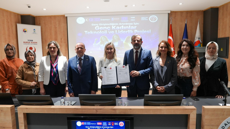 Bursa'da Kadın Girişimcilik Projesi tanıtıldı