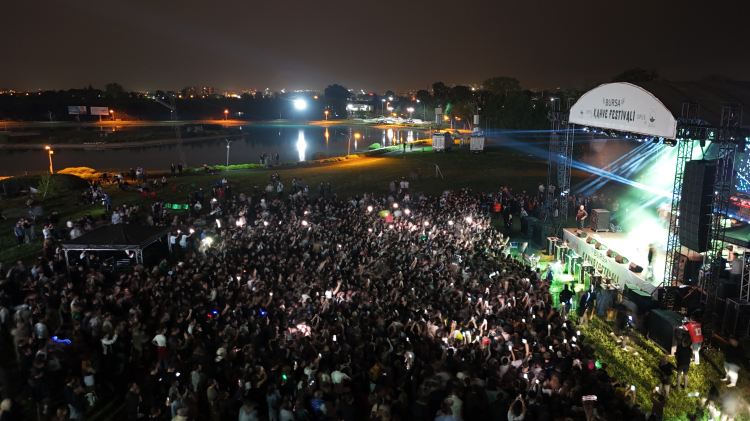 Bursa'da Kahve Festivali Renkli Anlar Yarattı