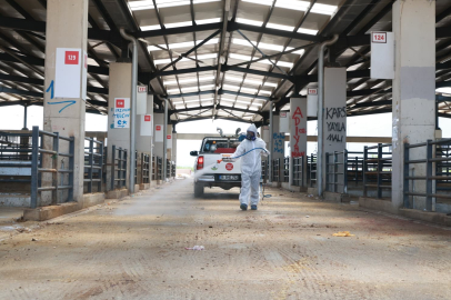 Bursa'da Kurban Pazarları Temizlendi
