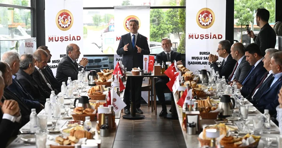 Bursa'da MuşSİAD ile vizyon paylaşımı etkinliğinin detayları ve amaçları hakkında