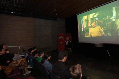 Bursa'da müzede film gösterimi düzenlendi