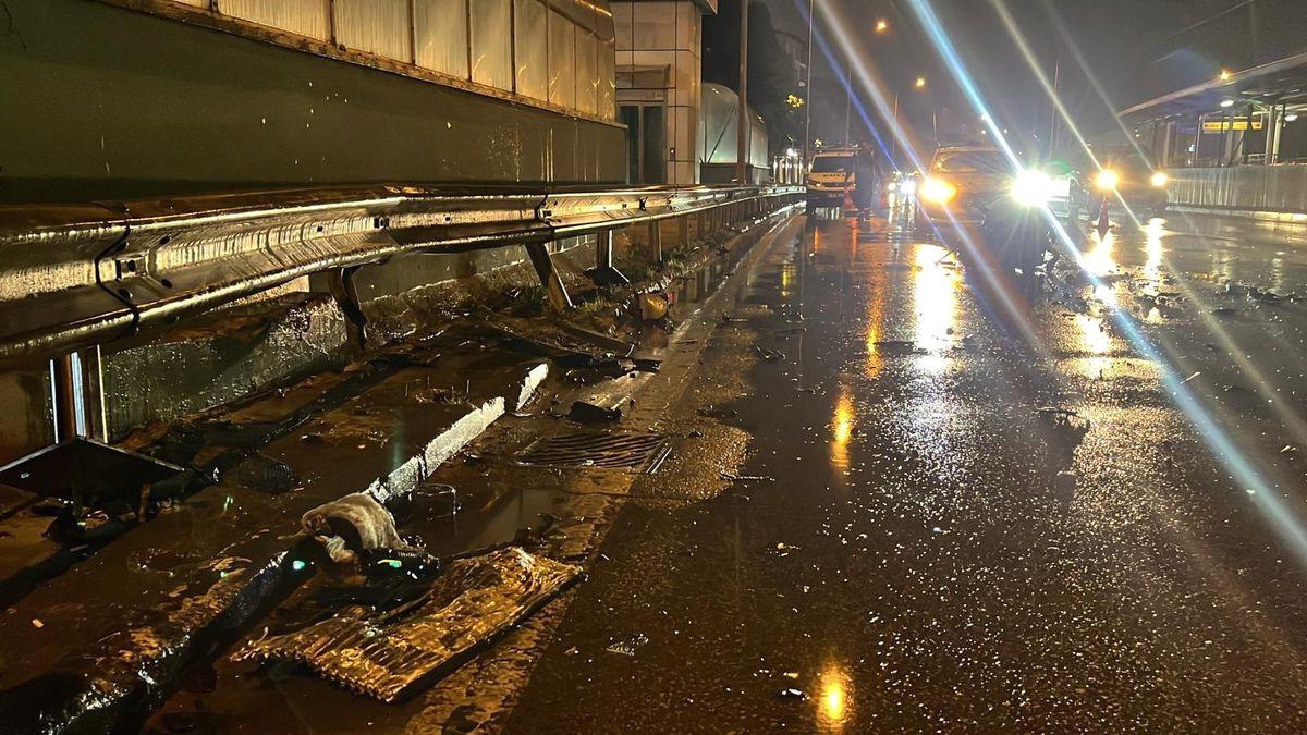 Bursa'da gerçekleşen otomobil kazasında 2 kişi yaralandı. Güvenlik güçleri olay