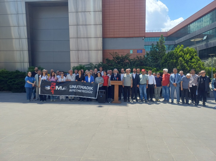 Bursa'da Soma Maden Faciası Anması