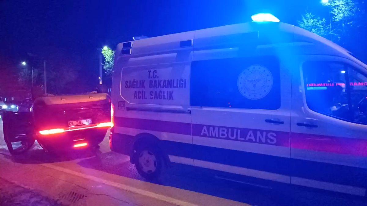 Bursa'da yaşanan trafik kazası sonucu 1 kişi yaralanmıştır. Olayla ilgili