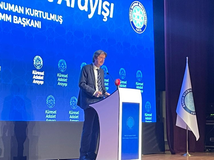 Bursa’da Uludağ Üniversitesi’nden küresel adalet konferansı