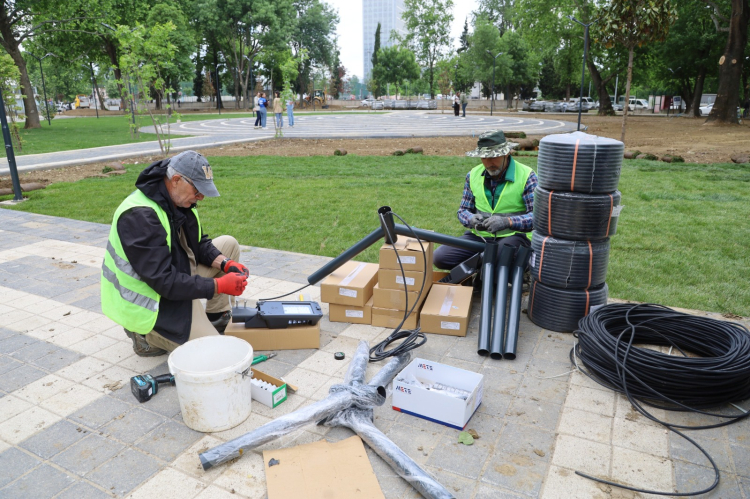 Bursa'da Yeni Park Projesi Tamamlandı
