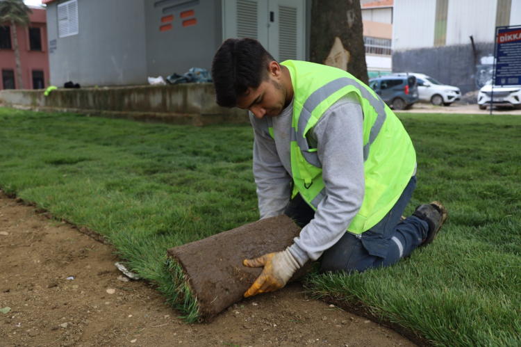 Bursa'da Yeni Park Projesi Tamamlandı