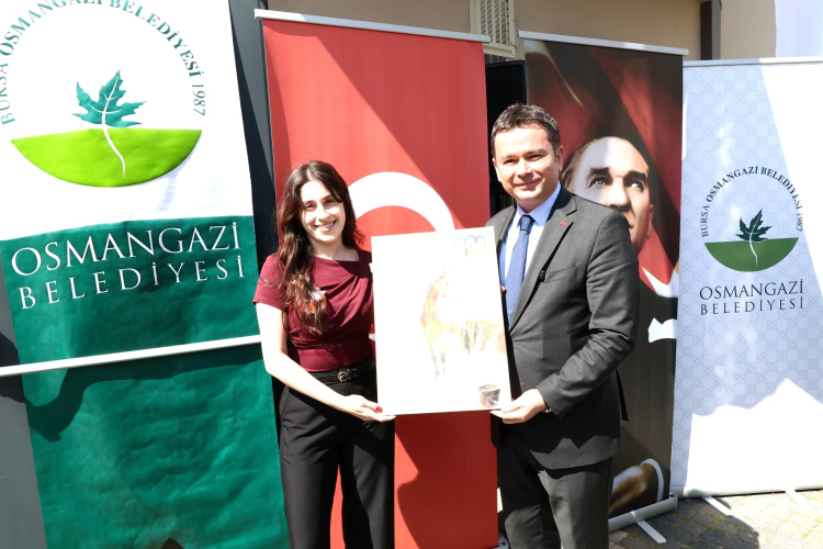 Bursa’da Yıl Sonu Sanat Sergisi Açıldı