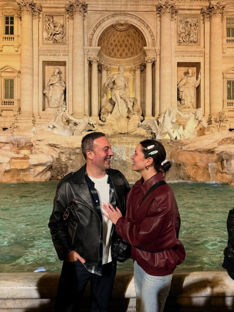 Hazal Subaşı ve Oğuzhan Koç'un Roma Romantizmi