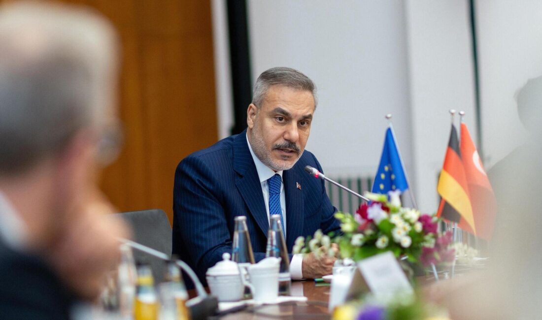 Hükümet ve Almanya Dışişleri Bakanları güçlü işbirliği mesajları vererek iki
