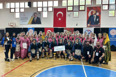 İnegöl Belediyespor Halk Dansları Bursa Şampiyonu