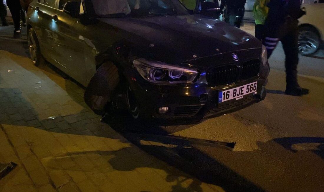 İnegöl'de meydana gelen drift ve çarpışma olayını detaylı inceleyerek olayın