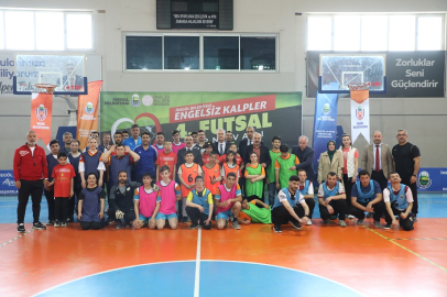 İnegöl’de Engelsiz Kalpler Futsal Turnuvası
