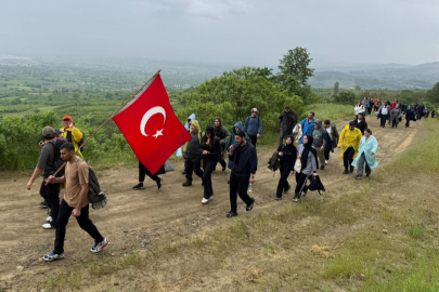 İnegöl'de Geleneksel Doğa Yürüyüşü Yapıldı