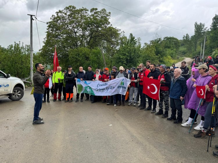 İnegöl'de Geleneksel Doğa Yürüyüşü Yapıldı