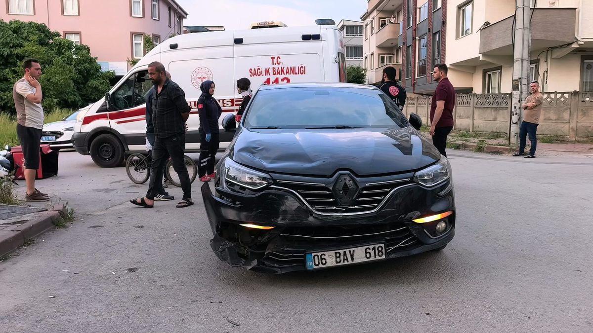 İnegöl'de otomobil ve motosiklet arasındaki kazanın detayları, olayın sebebi ve