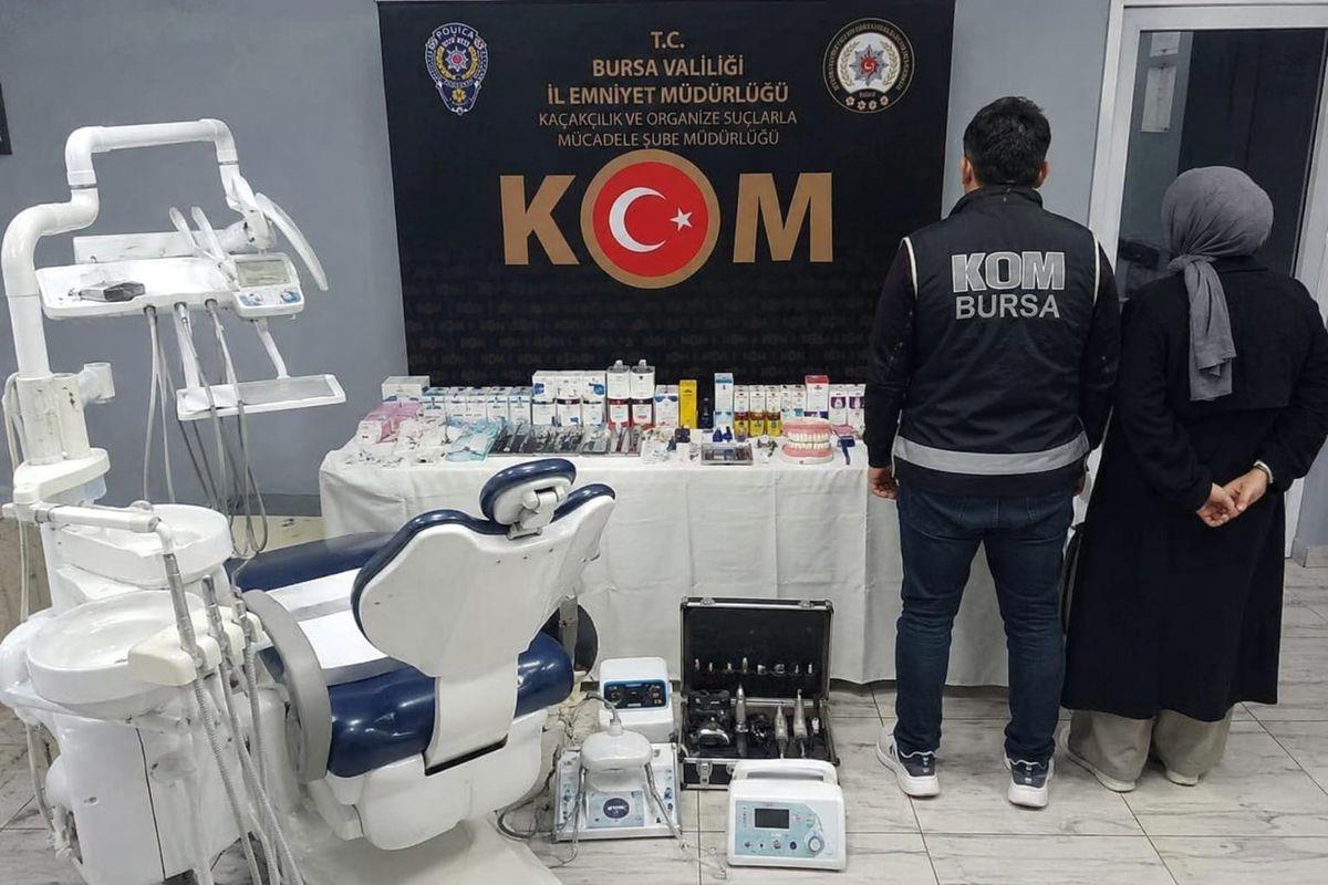 İnegöl'de gerçekleştirilen sahte diş hekimi operasyonu hakkında detaylı bilgi alın,