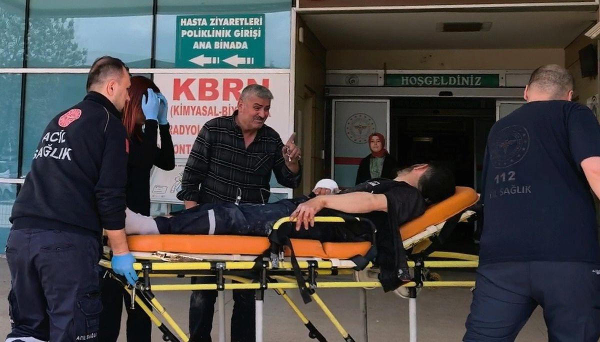 İnegöl'de Spiral Taşı'nda meydana gelen kazada bir kişi yaralandı. Olay