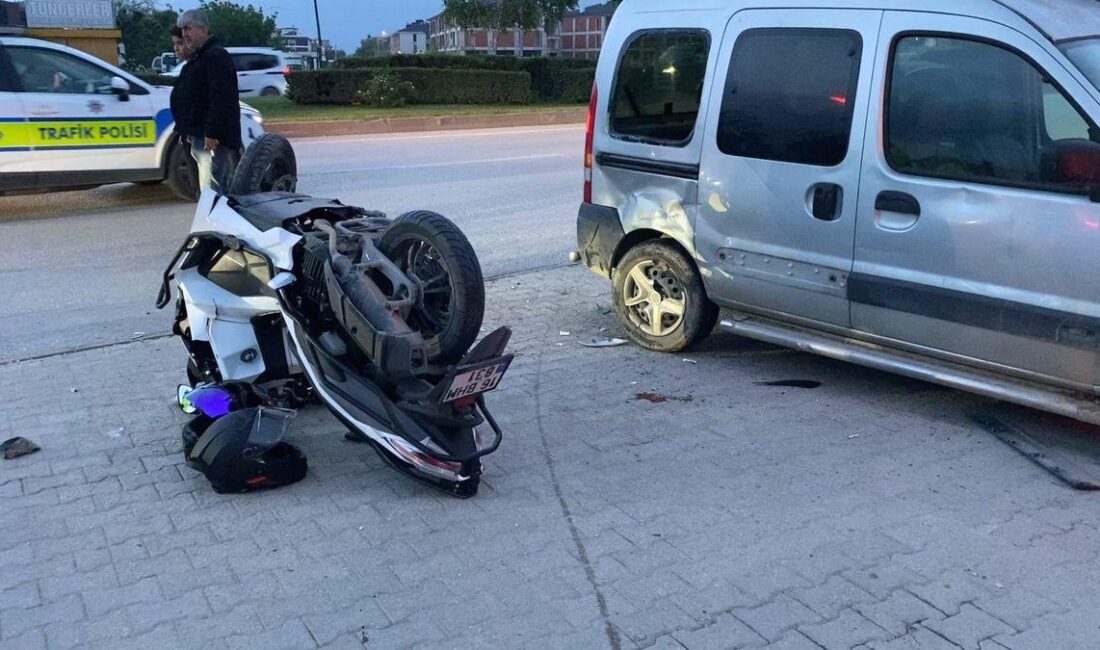 İnegöl'de meydana gelen trafik kazasında 2 kişi yaralandı. Güvenlik güçleri