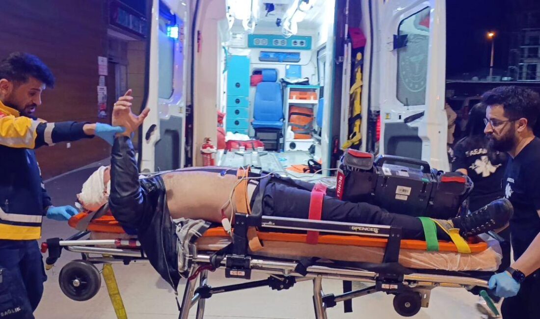 İnegöl'de yaşanan trafik kazasında yabancı uyruklu sürücü yaralanmış olup, olayla