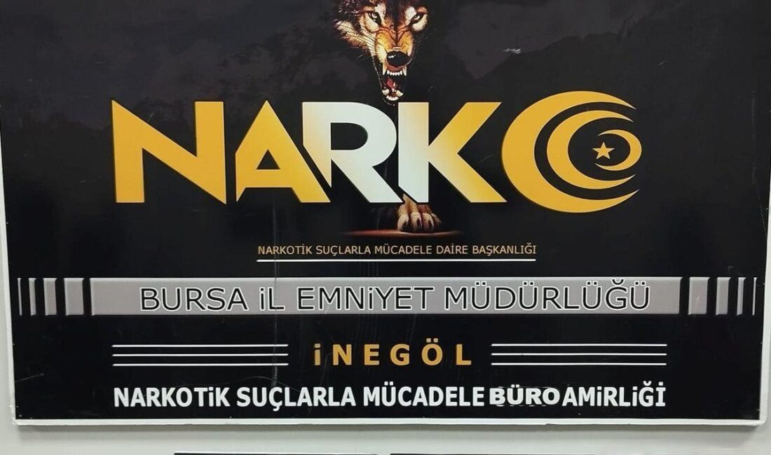 İnegöl'de gerçekleştirilen uyuşturucu operasyonunda 60 gram metamfetamin ele geçirildi. Güvenlik