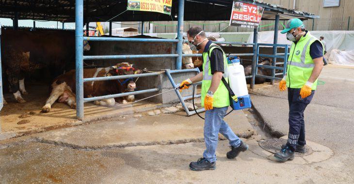 Bursa Büyükşehir Belediyesi, Kurban Bayramı öncesinde şehir merkezinin yanı sıra